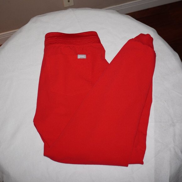 FIGS Red Zamora Jogger Limited Edition Drawstring Scrub Pants Womens XS/P - Picture 13 of 14